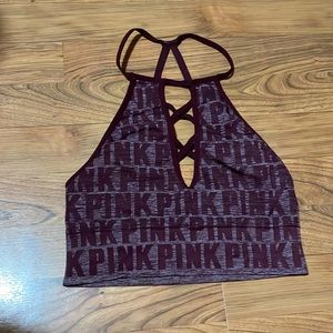 Pink Victorias Secret cool and comfy strappy bralette